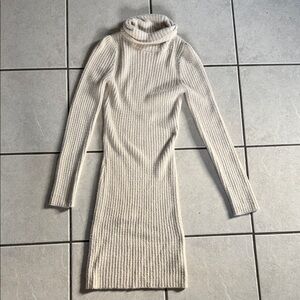 Sincerely Jules Cozy Cream Knit Dress